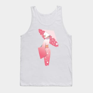 Japanese Girl Tank Top